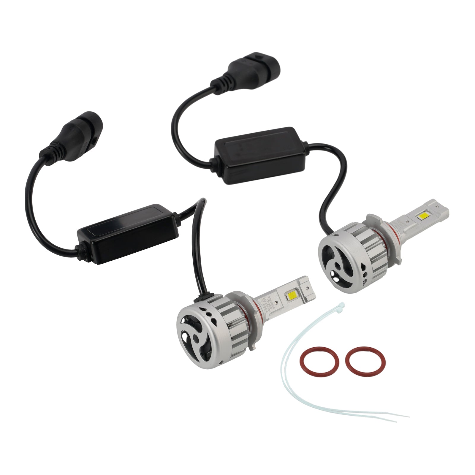 LED Headlight Bulb Kit High Low HB3/4 9005 9006 12V 55W 6500K 4000LM For HELLA