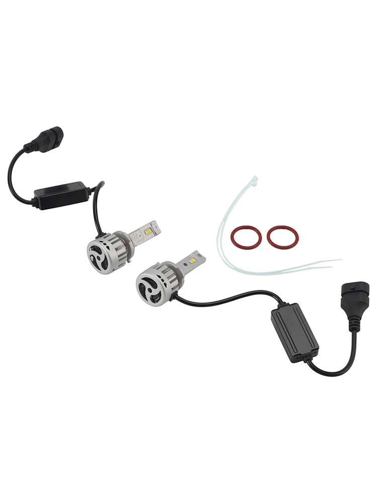 LED Headlight Bulb Kit High Low HB3/4 9005 9006 12V 55W 6500K 4000LM For HELLA