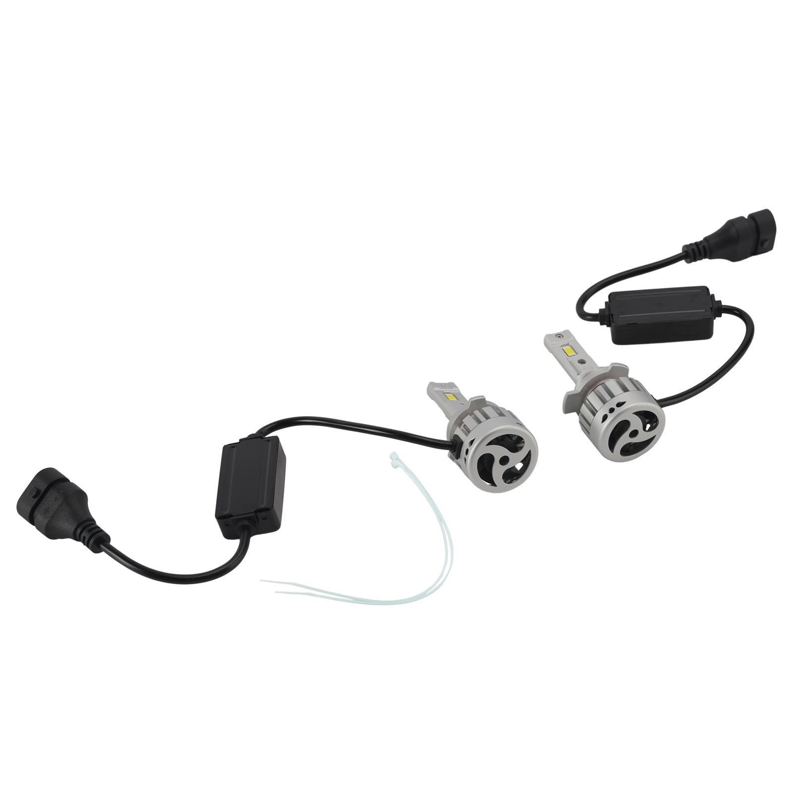 LED Headlight Bulb Kit High Low Beam HIR2 9012 12V 55W 6500K 4000LM For HELLA