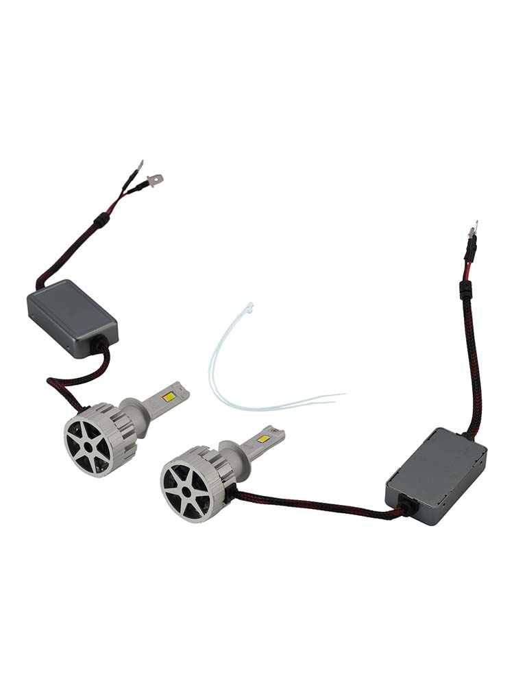LED Headlight Bulb Kit High Low Beam Lamp H1 12V 75W 6500K For HELLA
