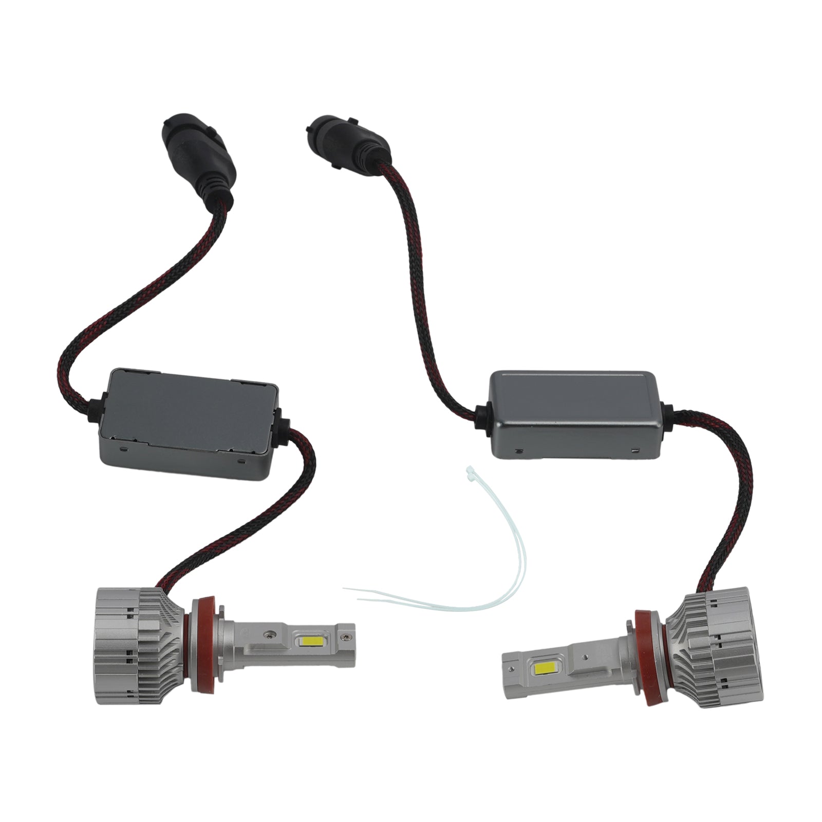 LED Headlight Bulb Kit High Low Beam Lamp H8 H9 H11 12V 75W 6500K For HELLA