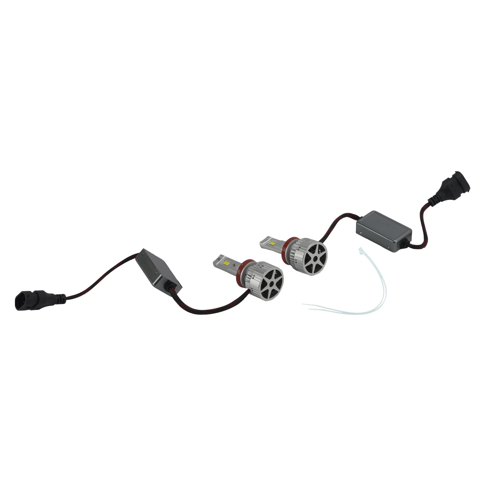 LED Headlight Bulb Kit High Low Beam Lamp H8 H9 H11 12V 75W 6500K For HELLA