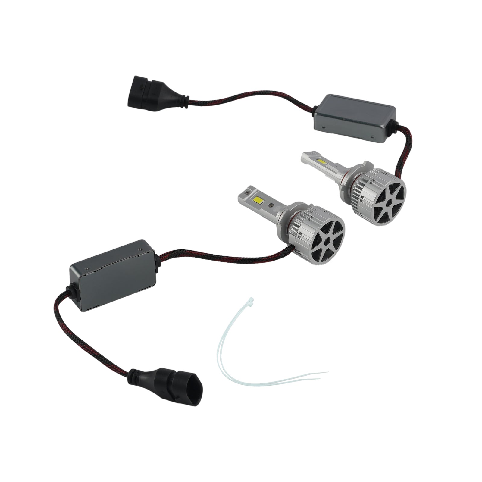 LED Headlight Bulb Kit Hi/Low Beam Lamp HB3/4 9005 9006 12V 75W 6500K For HELLA