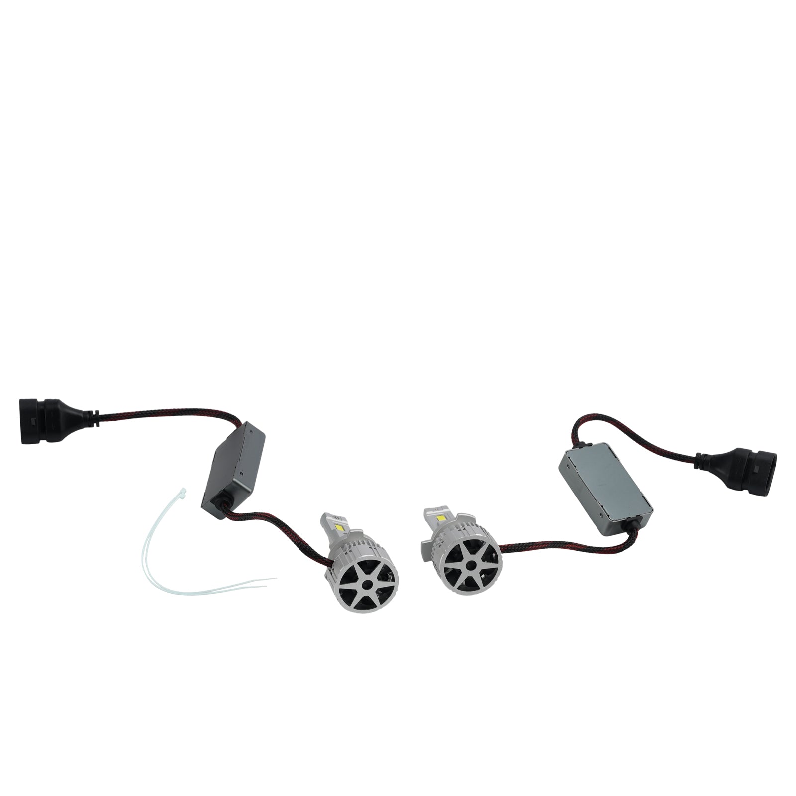LED Headlight Bulb Kit High Low Beam Lamp HIR2 9012 12V 75W 6500K For HELLA