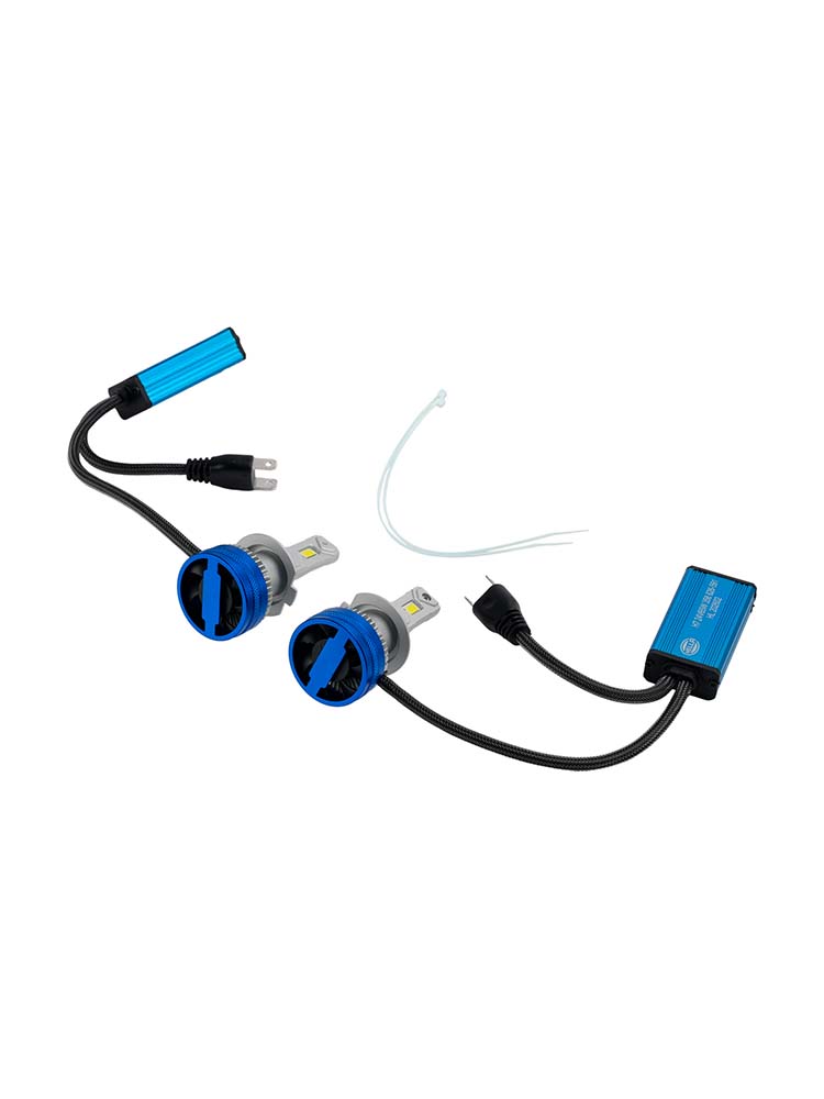 LED Headlight Bulb Kit High Low Beam Lamp H7 24V 65W 6500K For HELLA