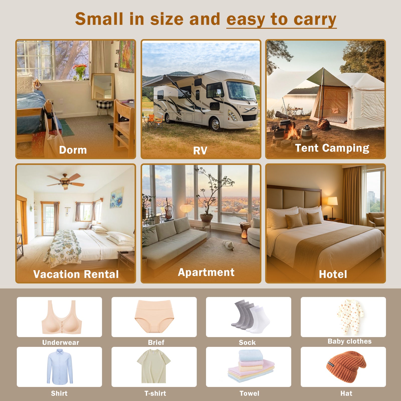 13L Portable Washing Machine Mini Washer Foldable Washer For Underwear Family
