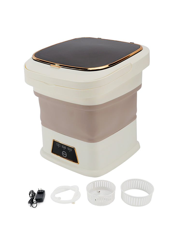 13L Portable Washing Machine Mini Washer Foldable Washer For Underwear Family