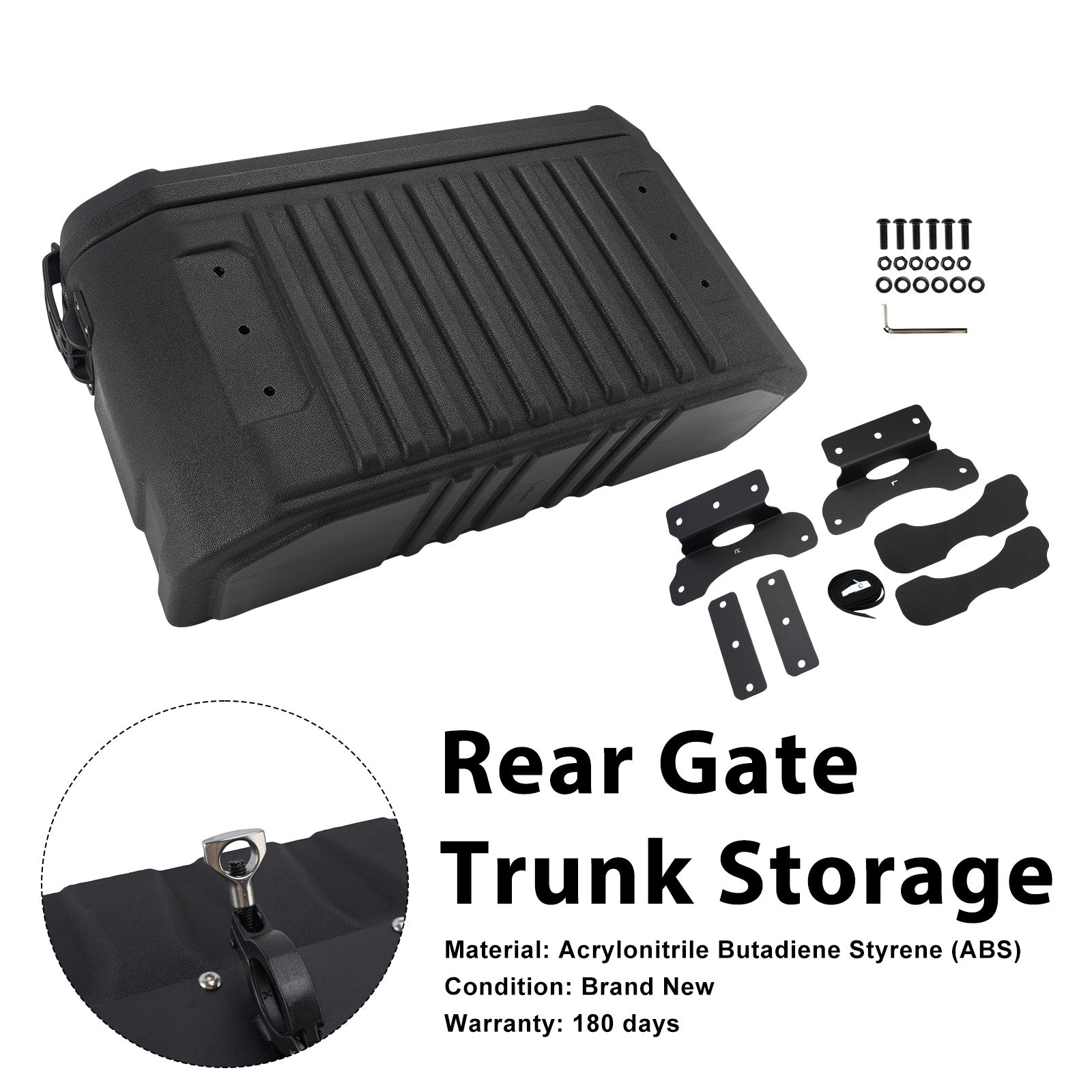 Rear Storage Box Rear Gate Trunk Storage Fit Suzuki Jimny JB64 JB74 2019-2026