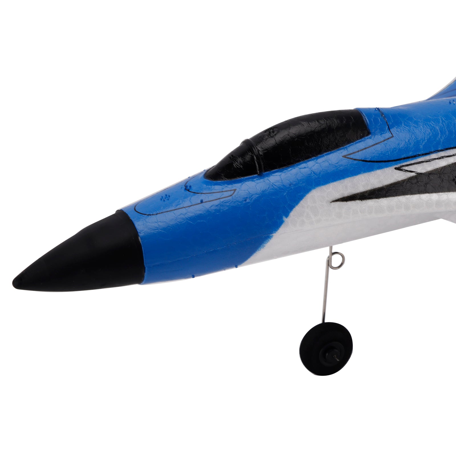4D-G1 2CH RC Glider Fighter Jet Airplane Toy Gift With 2 Batteries Blue