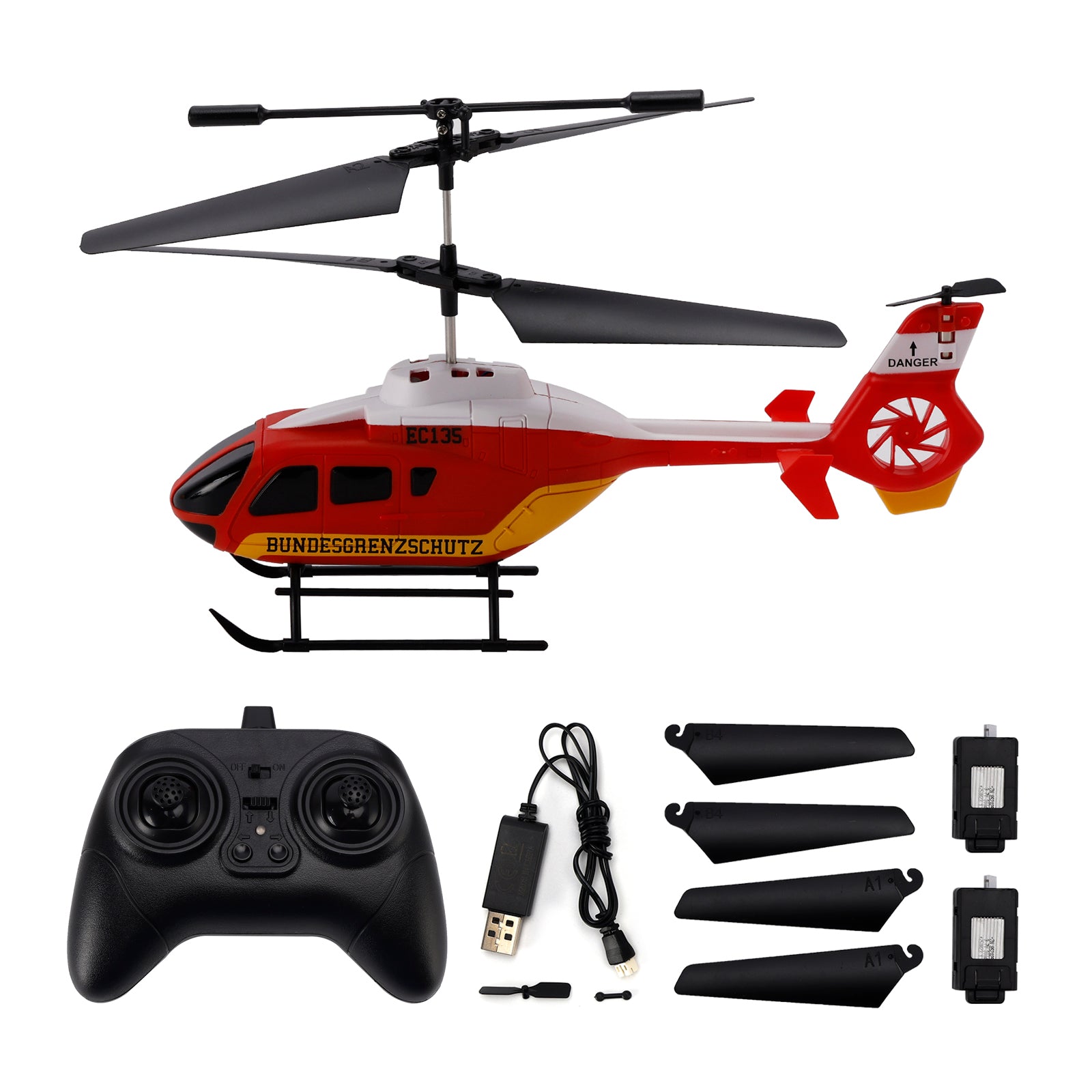 Z15 2.4GHz 3.5CH 6Axis Gyro RC Helicopter Airplane Toy Gift With 2 Batteries Red