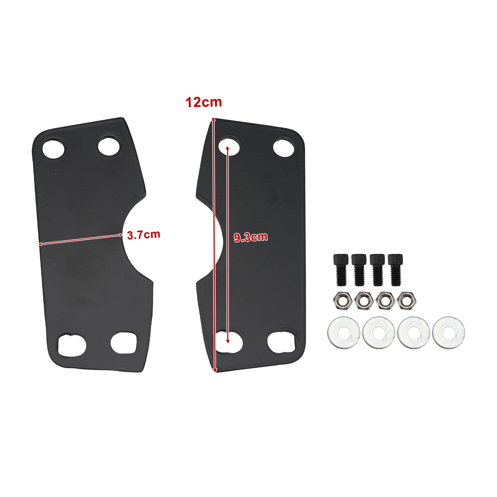 Front Fender Riser Brackets Spacer 21" For Touring Road Glide King Street 2024+