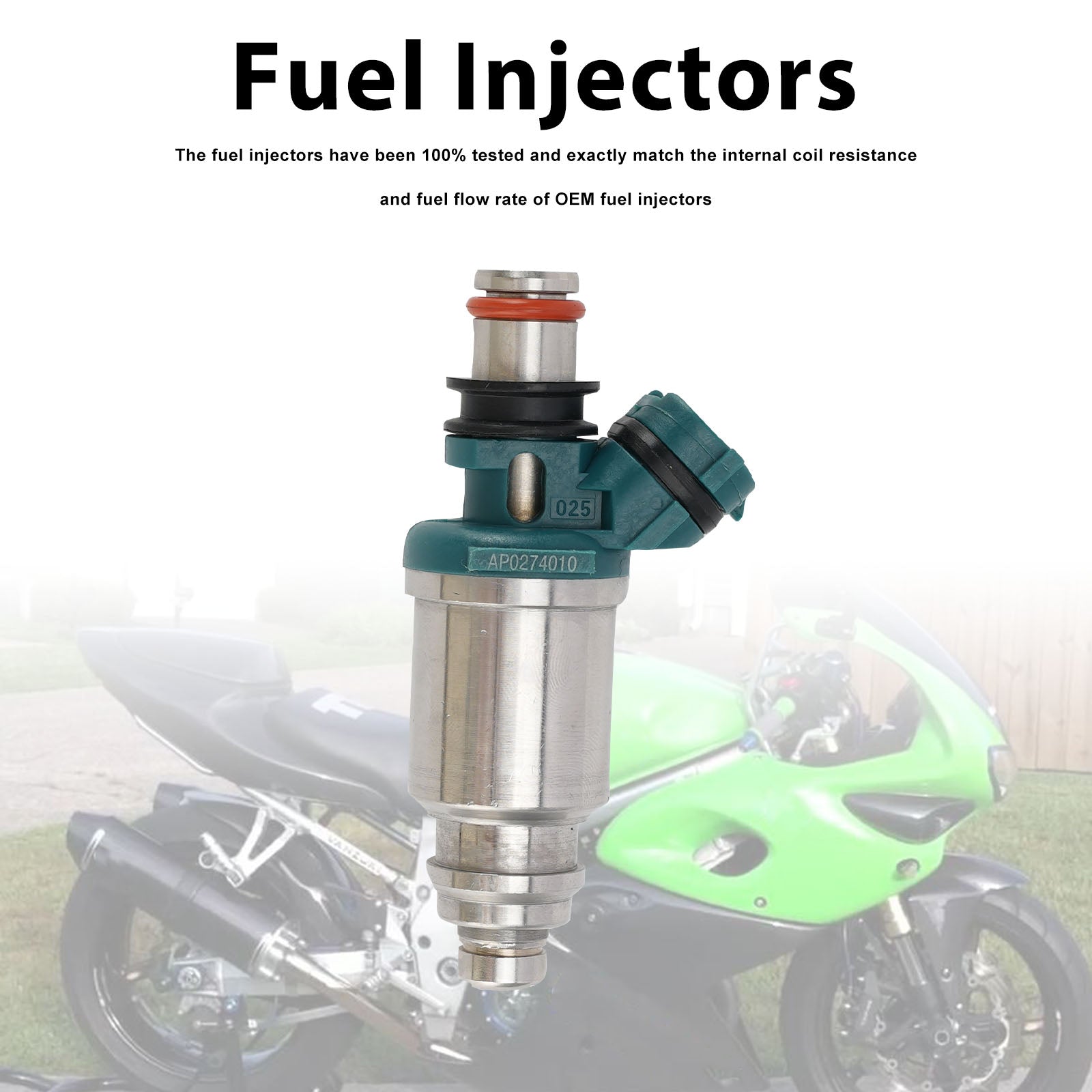 Fuel Injectors 195500-5760 195500-5740 For Suzuki TL1000 98-03 RSV1000