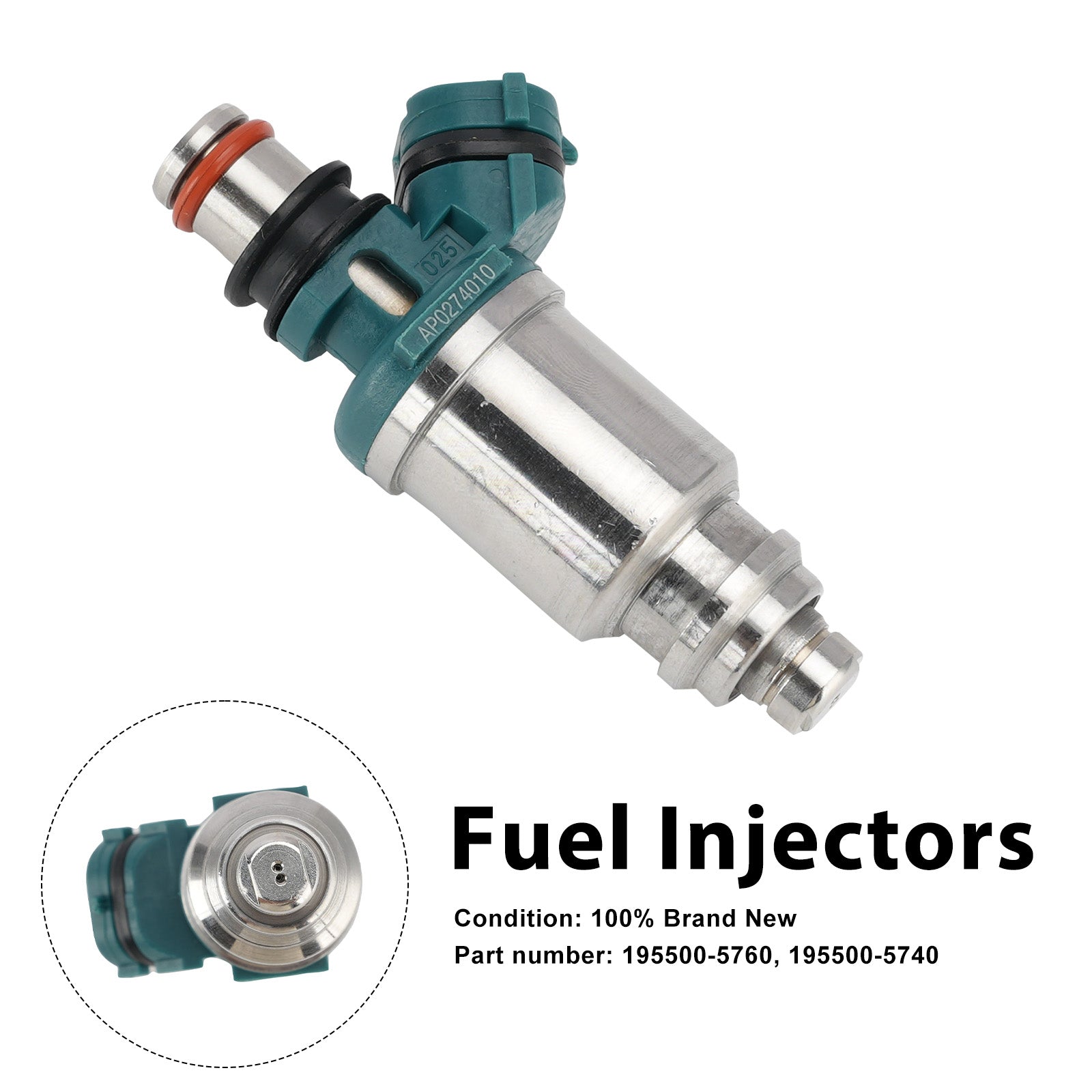 Fuel Injectors 195500-5760 195500-5740 For Suzuki TL1000 98-03 RSV1000