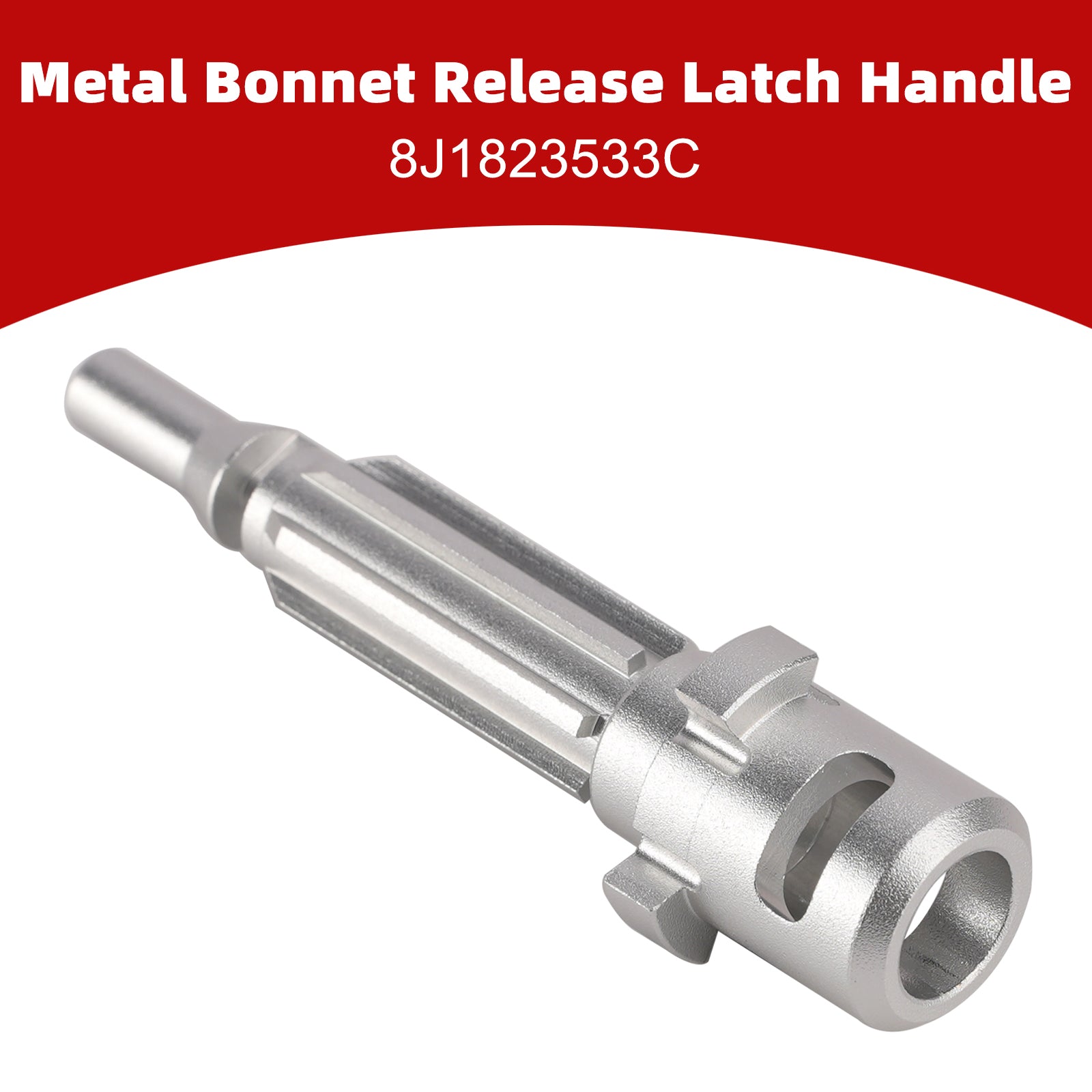 RHD Improved Metal Bonnet Release Latch Handle 8J2823533C for Audi TT MK2 07-14