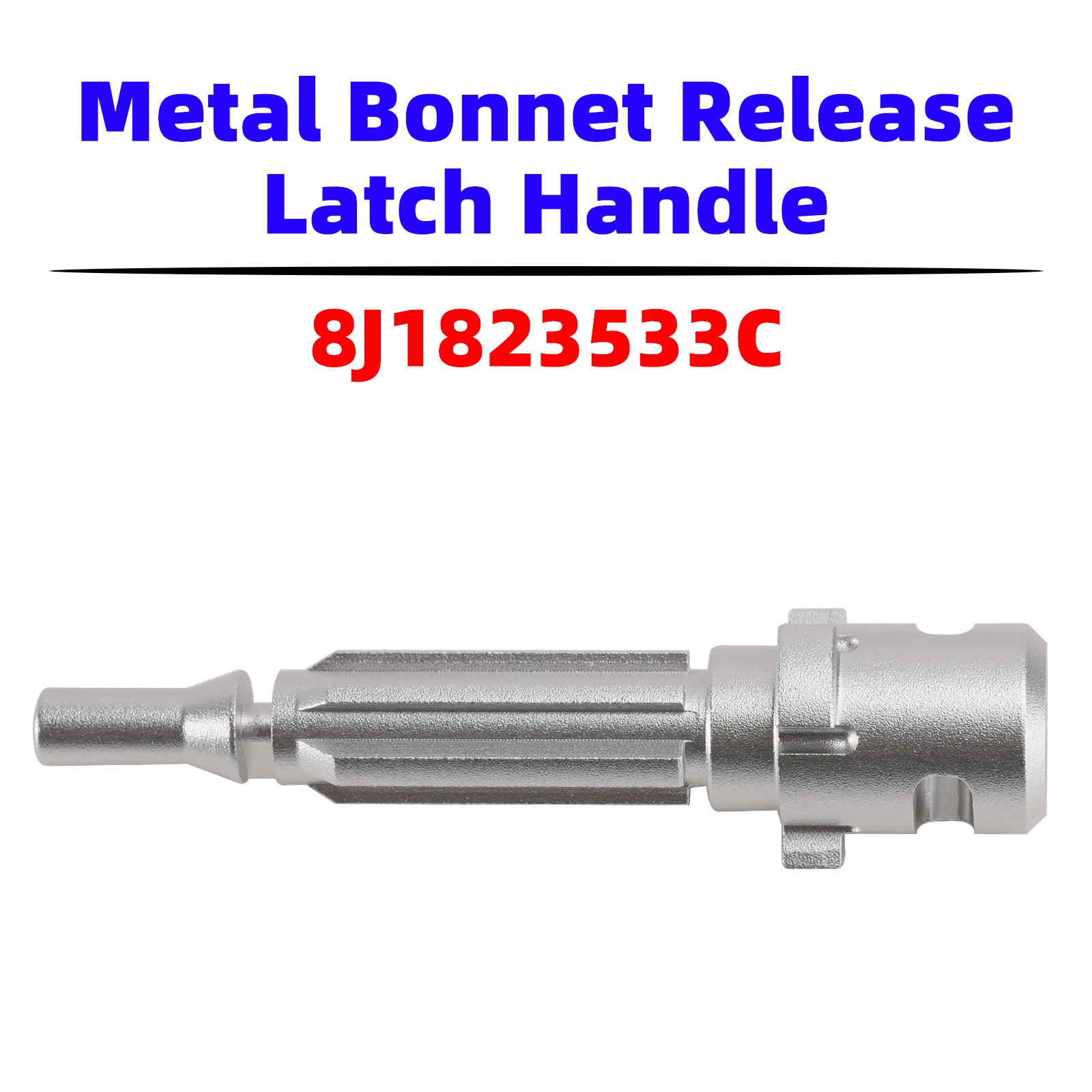 RHD Improved Metal Bonnet Release Latch Handle 8J2823533C for Audi TT MK2 07-14