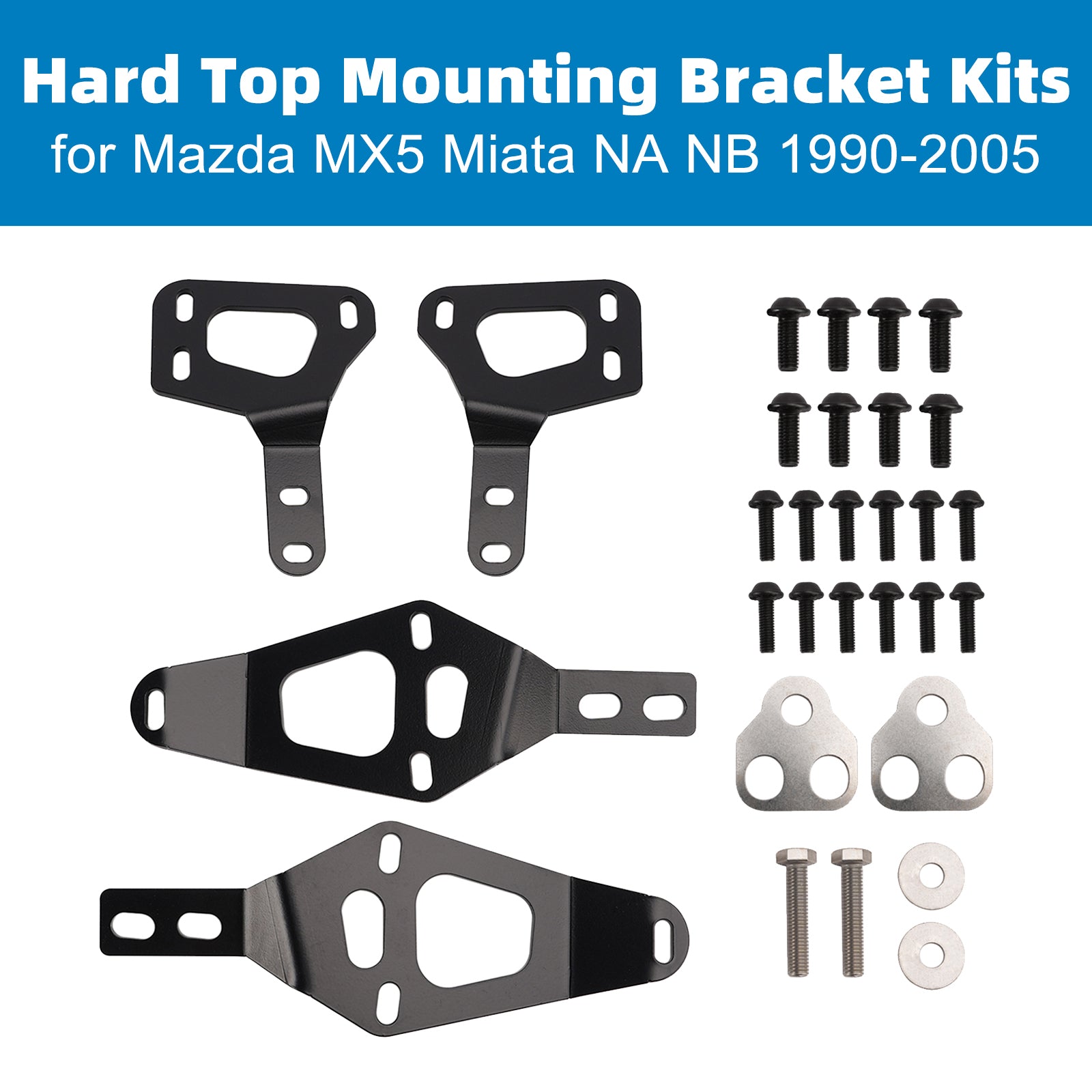 Hard Top Mounting Bracket Kits for Mazda MX5 Miata NA NB 1990-2005