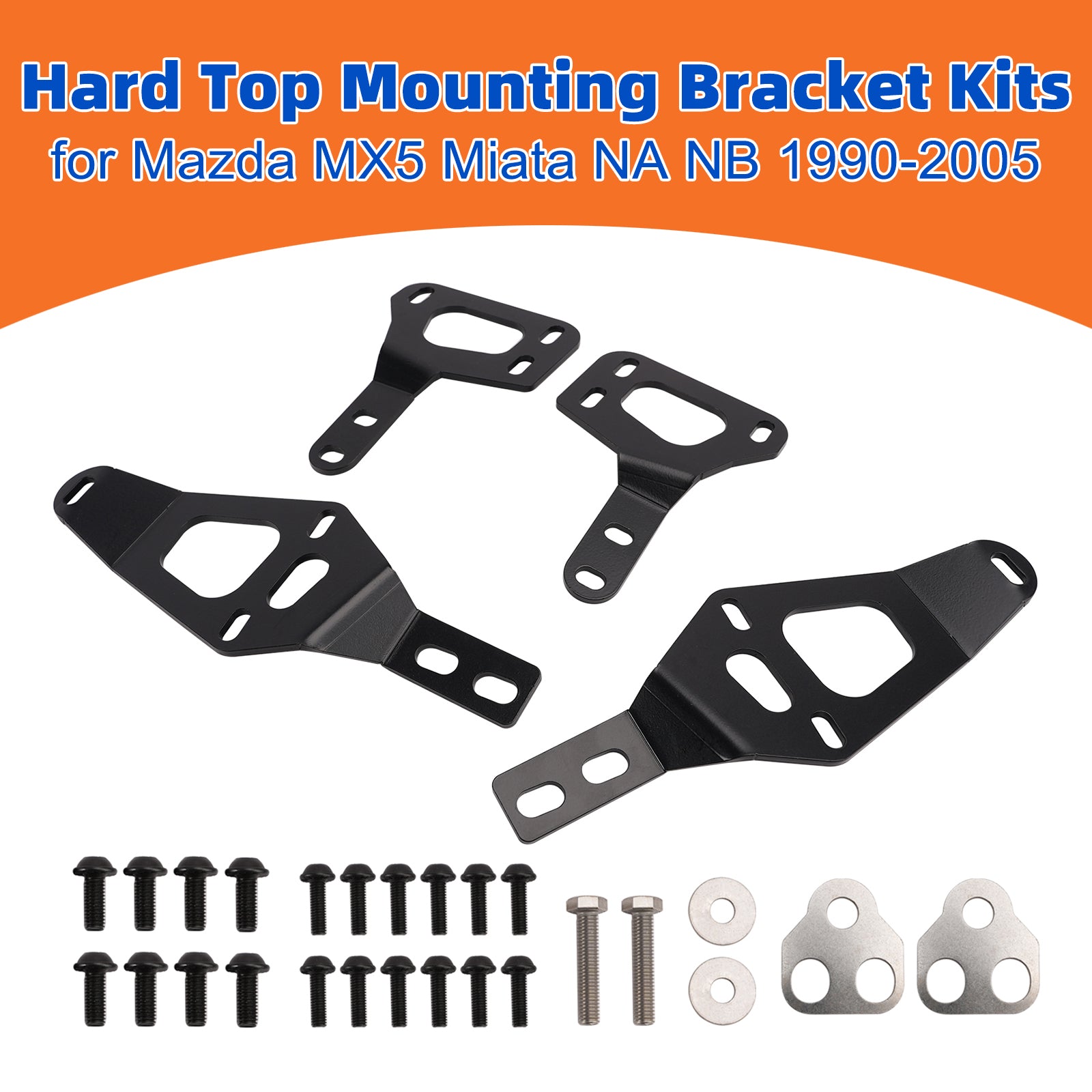 Hard Top Mounting Bracket Kits for Mazda MX5 Miata NA NB 1990-2005