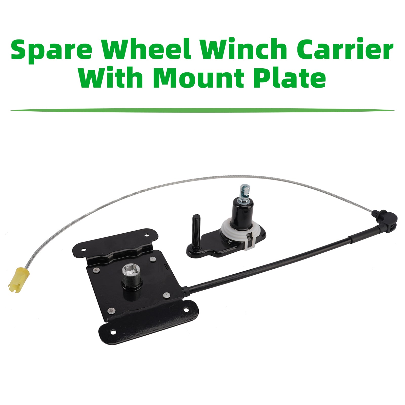 Spare Wheel Winch Carrier With Mount Plate for Ford Transit MK8 Custom