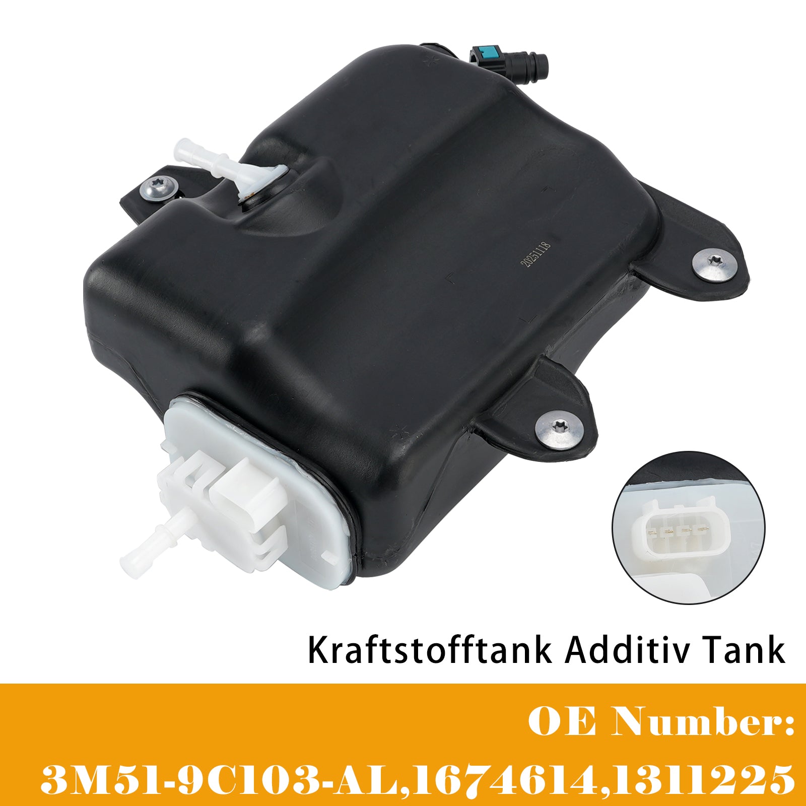 Fuel Additive Tank 3M51-9C103-AL 1674614 For Ford C-Max DM2 Focus II DA DB