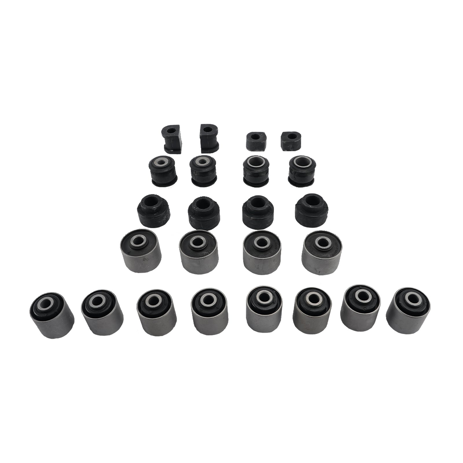 24PCS Full Suspension Arm Bush Kit For Nissan Patrol GQ Y60 GU Y61 1988-2000