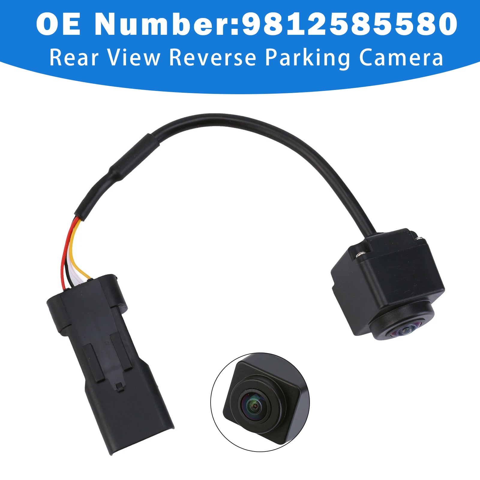 Rear View Camera 9812585580 For Citroen C4 Cactus 2014-2020