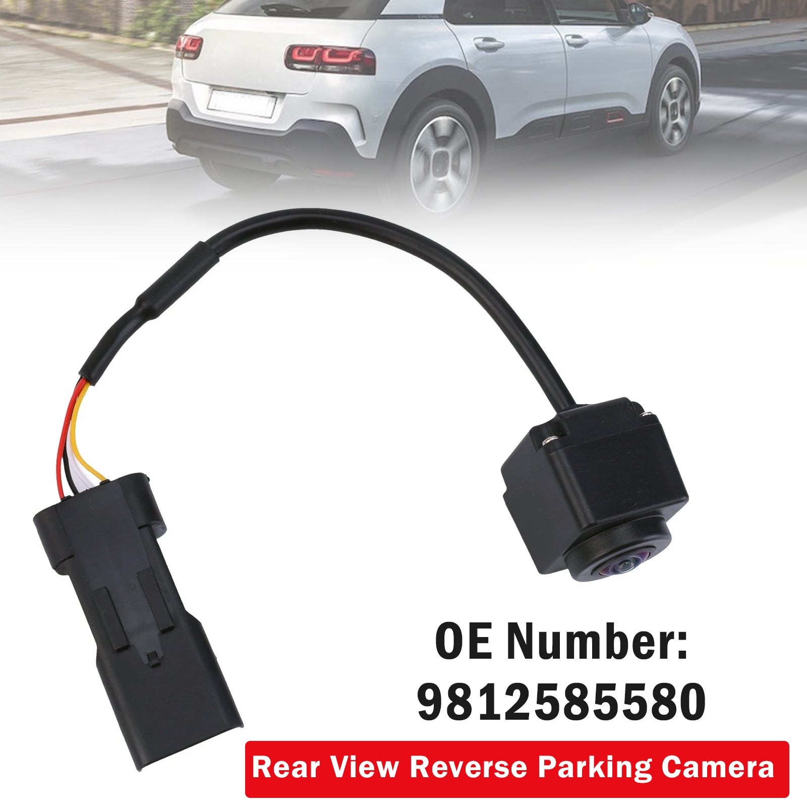 Rear View Camera 9812585580 For Citroen C4 Cactus 2014-2020