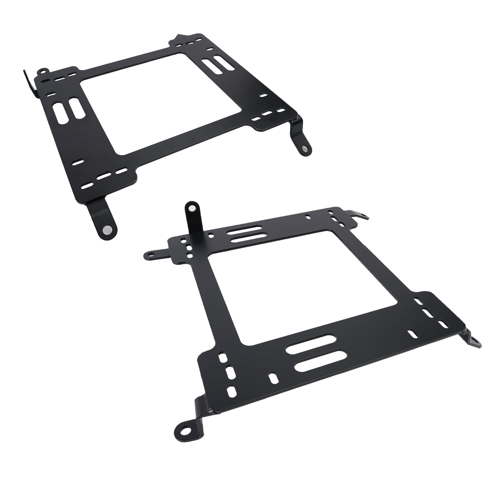 Pair L+R Heavy Duty 5MM Racing Seat Bracket Adapter For Nissan 370Z 2009-2021