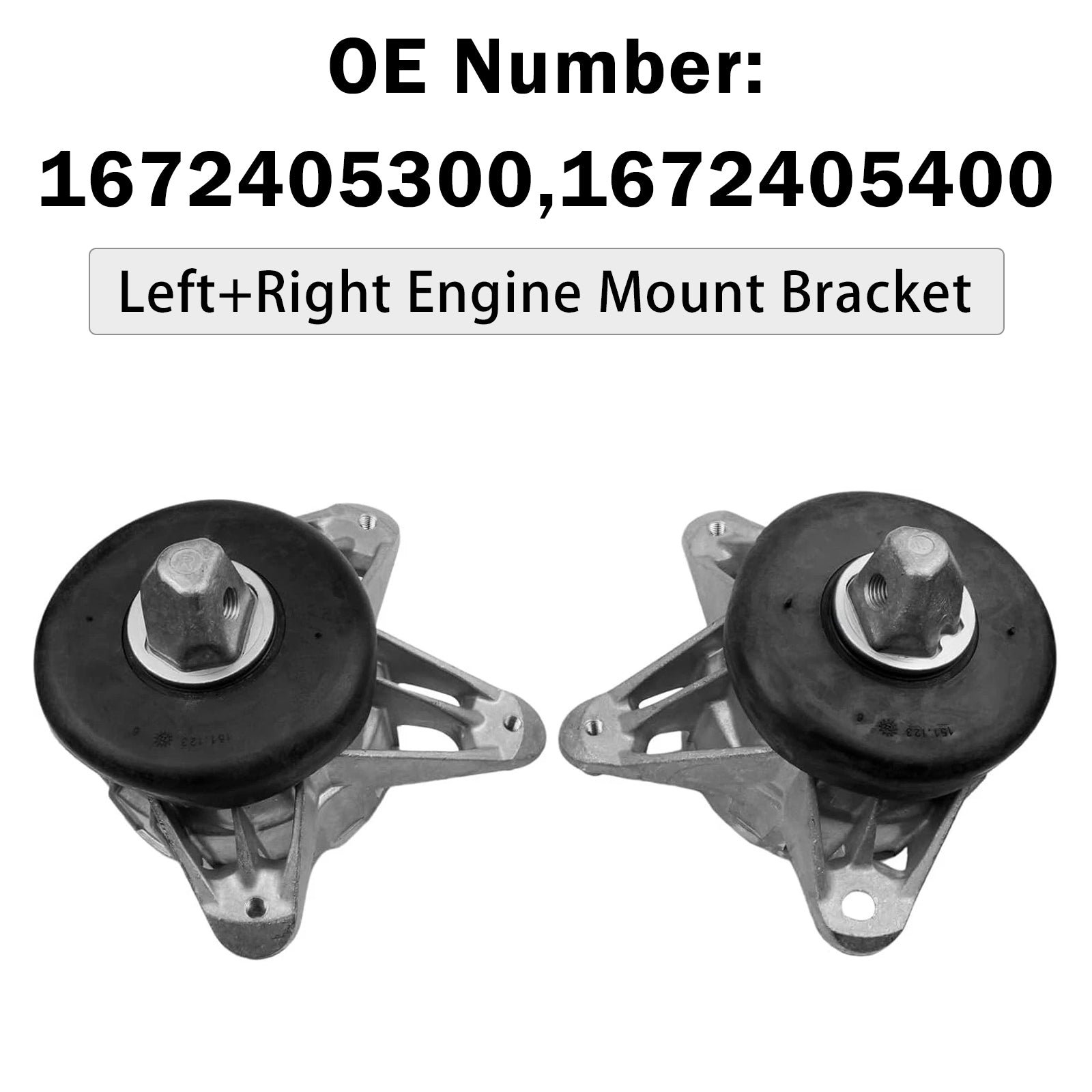 1672405300 1672405400 Engine Motor Mounts For Mercedes GLE450 GLS450 C167