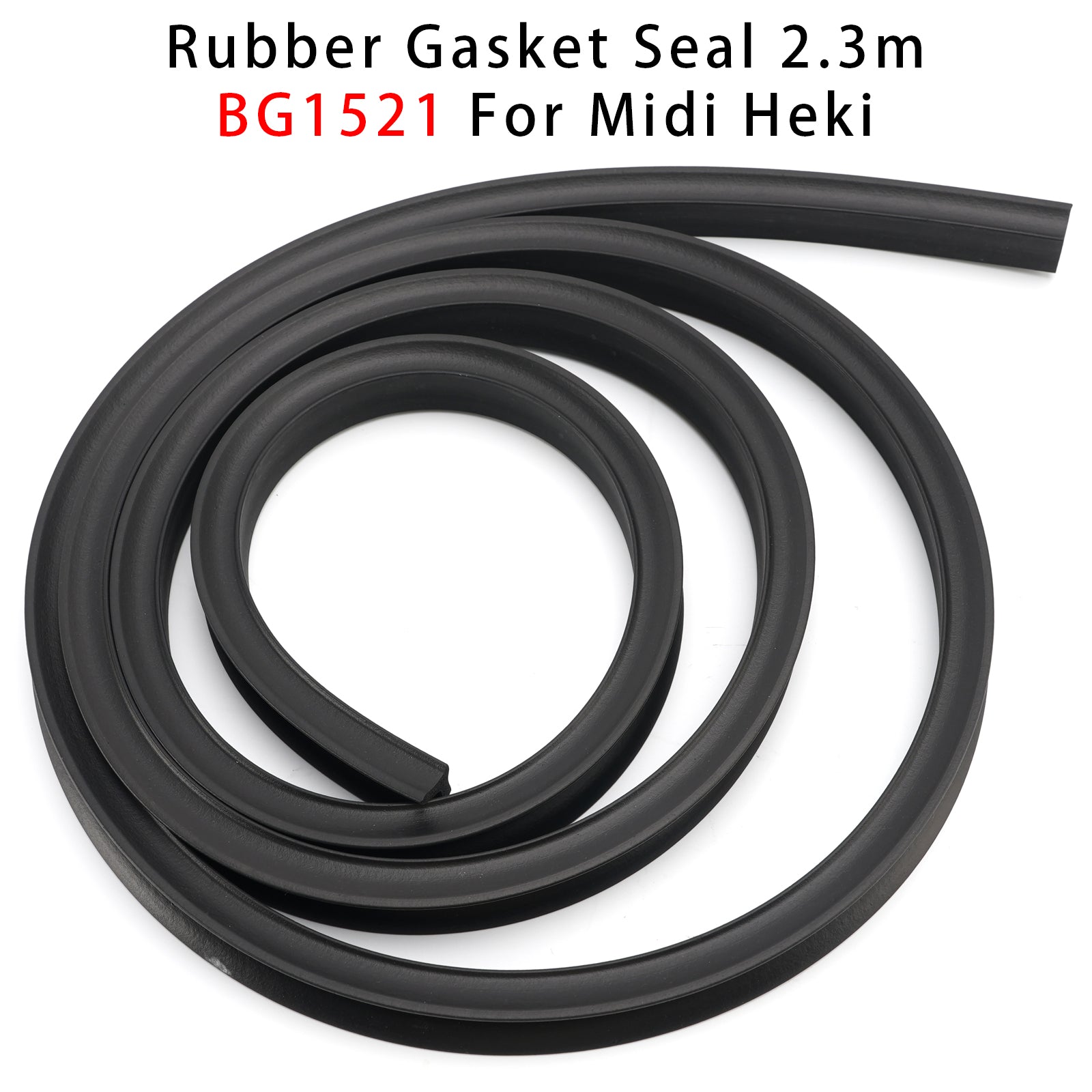 Rubber Gasket Seal 2.3m BG1521 For Midi Heki