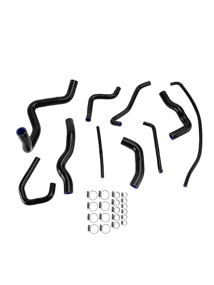 Silicone Radiator coolant Hose kit For Kawasaki Ninja 636 ZX-6R 09-26 Black