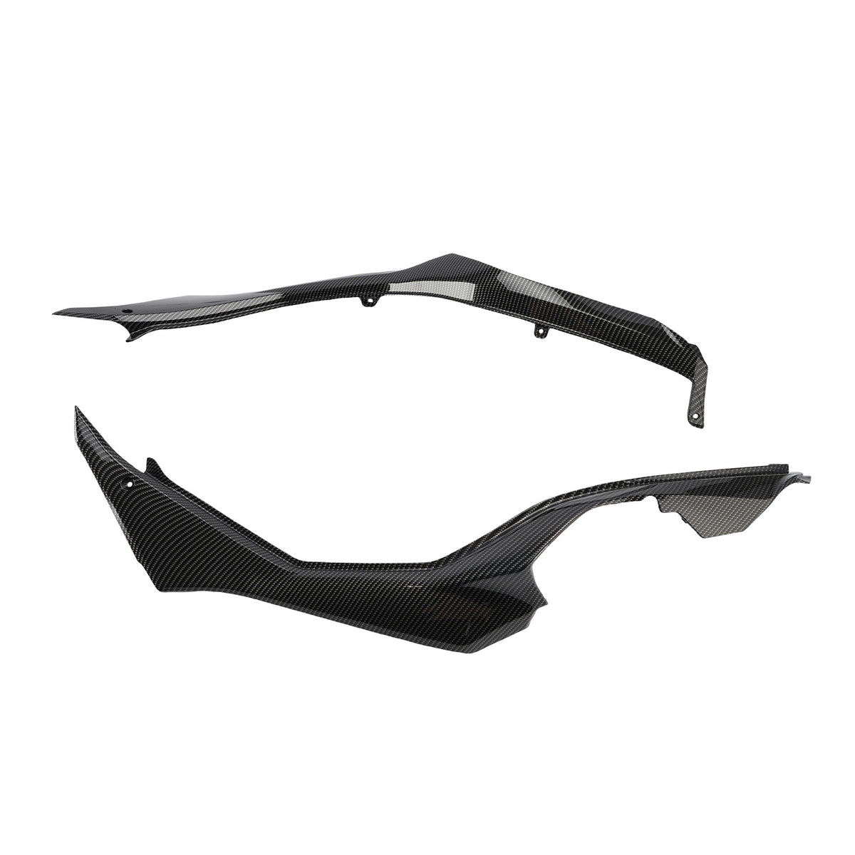 Side Seat Fairing Guards Cowl For Kawasaki Versys 1000 2019-2024 Carbon
