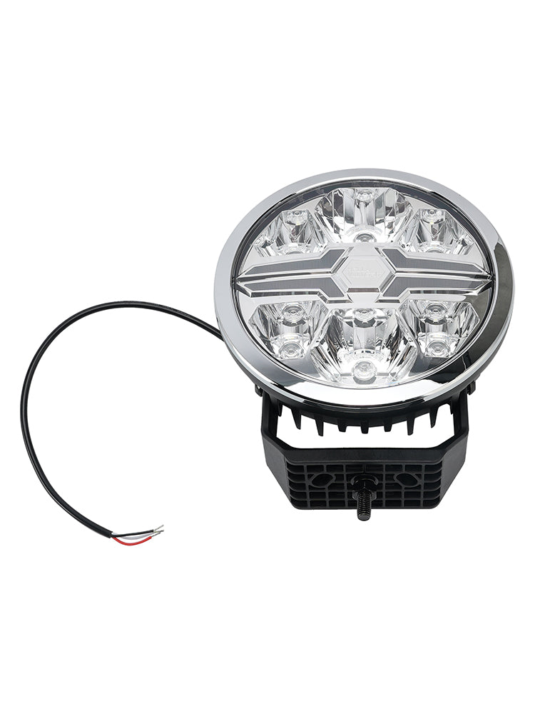 Round Auxiliary Lamp ValueFit 9" Ref.25 12/24V 17W 1700LM 6000K For HELLA