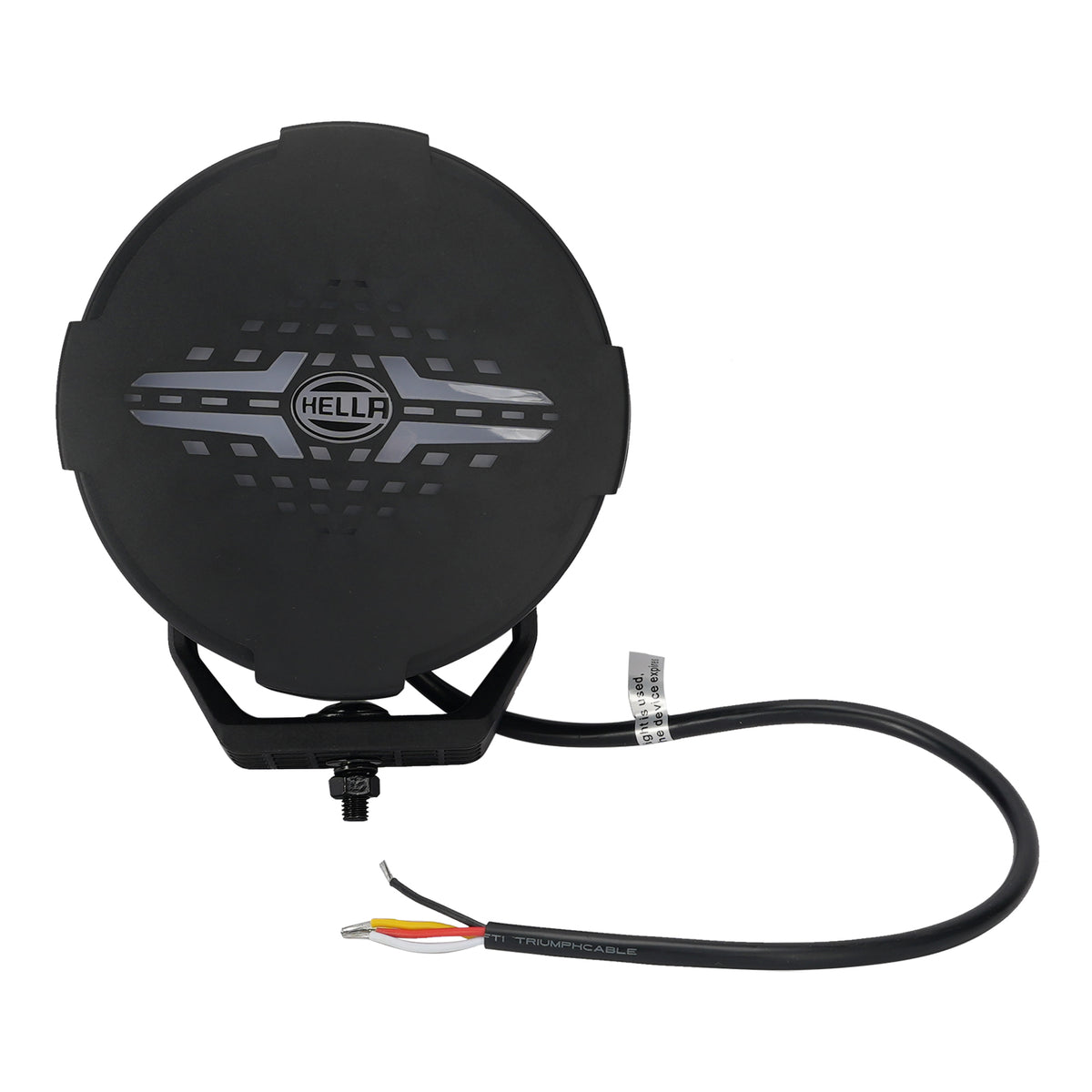 Round Auxiliary Lamp ValueFit 6" 12/24V 90W 8500LM 6000K For HELLA
