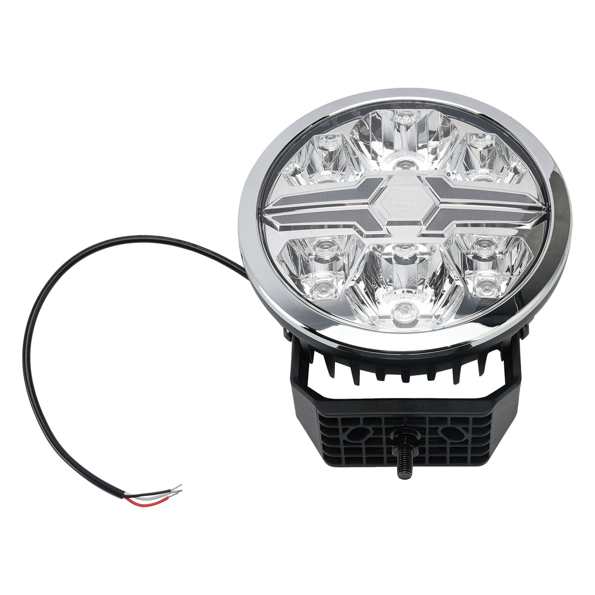 Round Auxiliary Lamp ValueFit 9" Ref.25 12/24V 17W 1700LM 6000K For HELLA