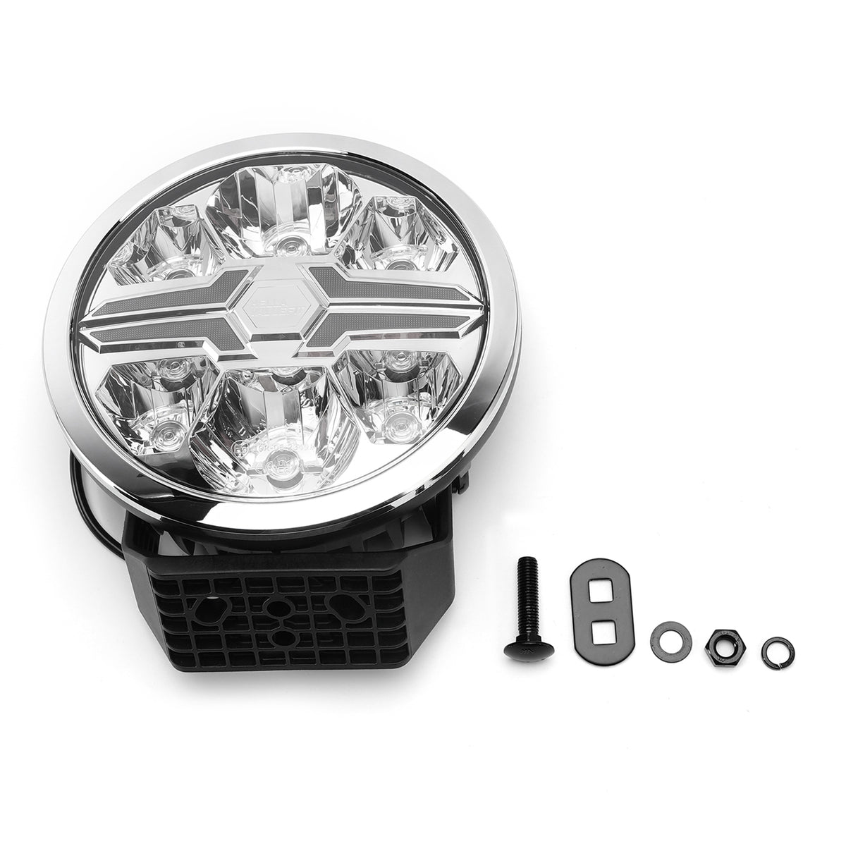 Round Auxiliary Lamp ValueFit 9" Ref.50 12/24V 18W 1550LM 6000K For HELLA