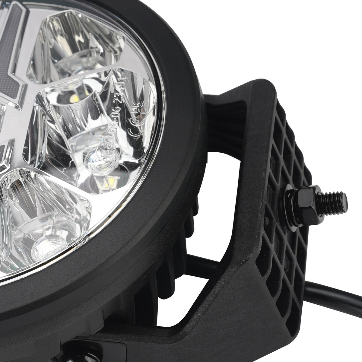 Round Auxiliary Lamp ValueFit 6" 12/24V 90W 8500LM 6000K For HELLA