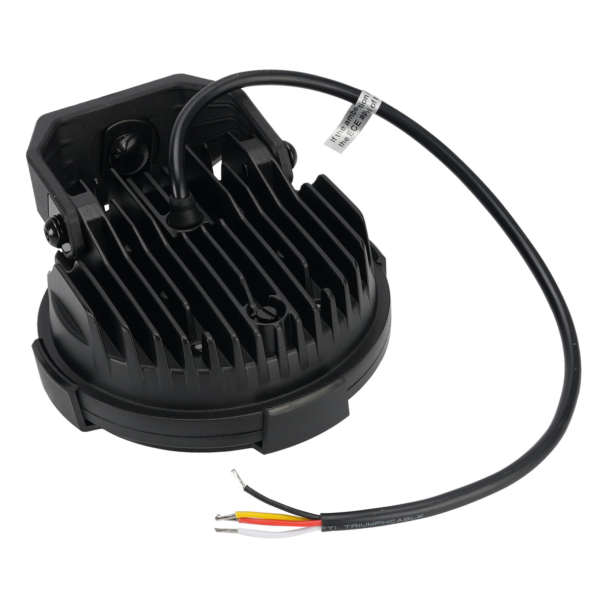 Round Auxiliary Lamp ValueFit 6" 12/24V 90W 8500LM 6000K For HELLA