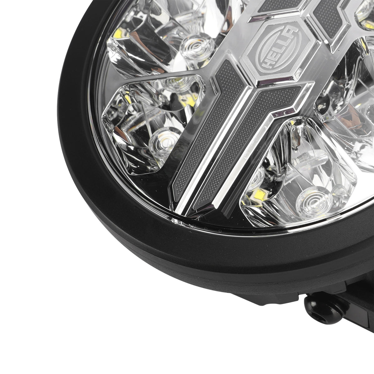 Round Auxiliary Lamp ValueFit 6" 12/24V 90W 8500LM 6000K For HELLA