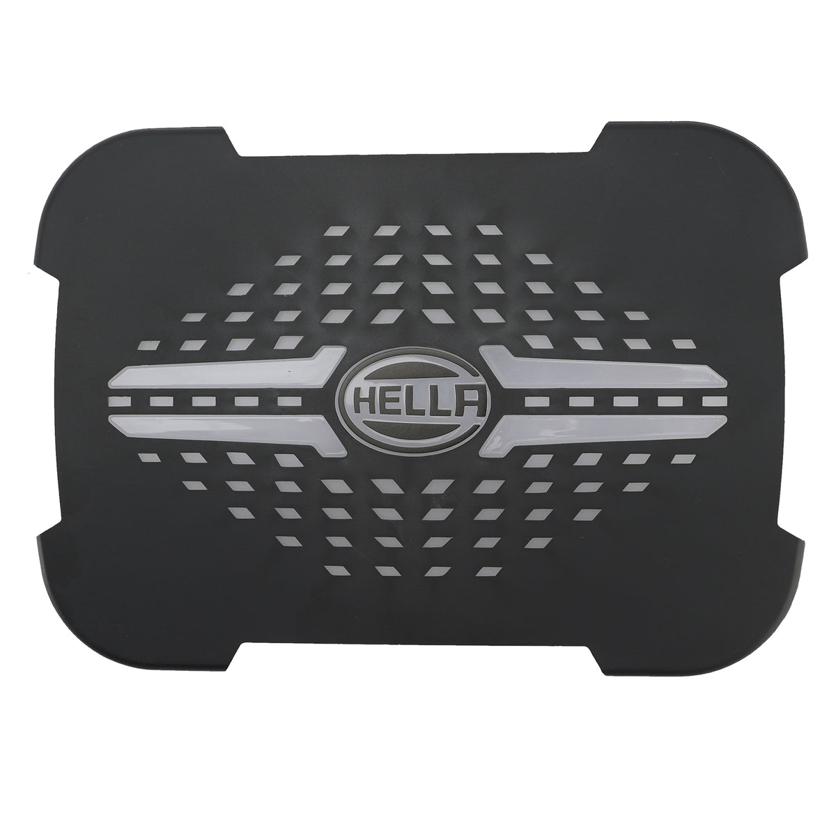 Square Auxiliary Lamp Outer Protective Cover ValueFit 9" For HELLA 358198021