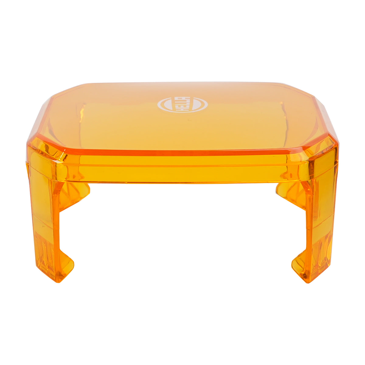 Square Amber Lamp Outer Protective Cover ValueFit 3.6" For HELLA 358233961