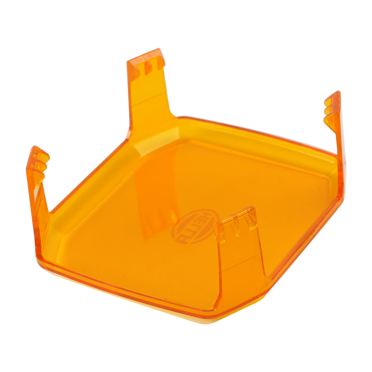 Square Amber Lamp Outer Protective Cover ValueFit 4.3" For HELLA 358233951