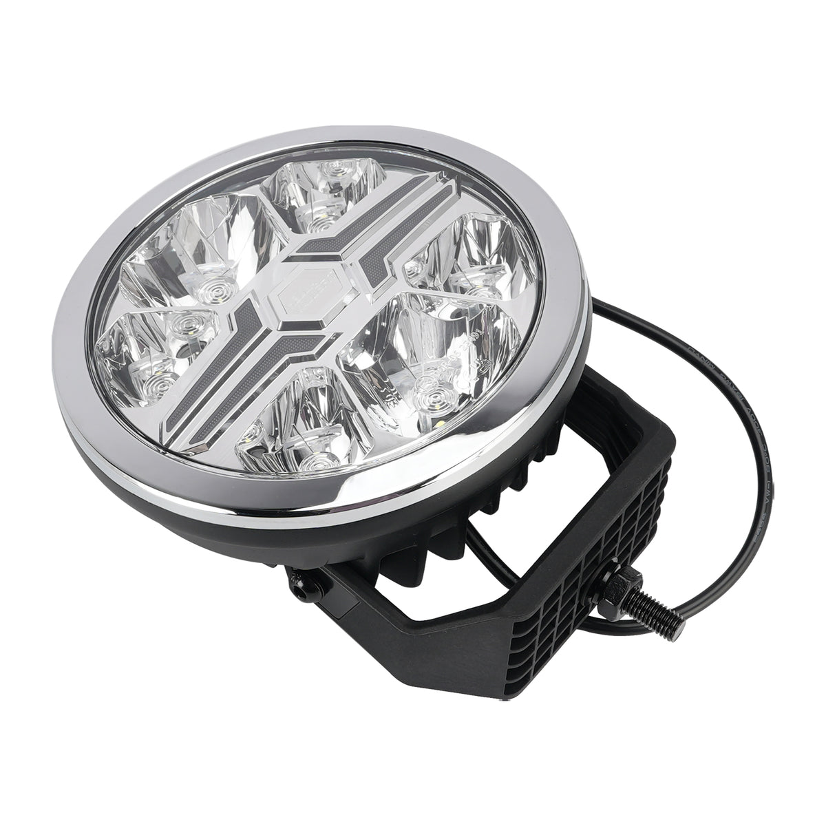 Round Auxiliary Lamp ValueFit 7" Ref.25 12/24V 22W 1670LM 6000K For HELLA