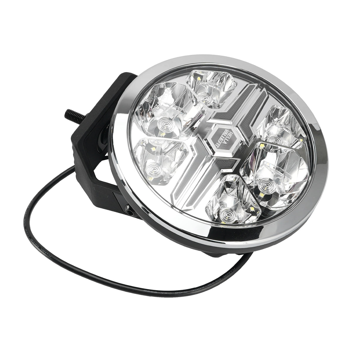 Round Auxiliary Lamp ValueFit 7" Ref.25 12/24V 22W 1670LM 6000K For HELLA