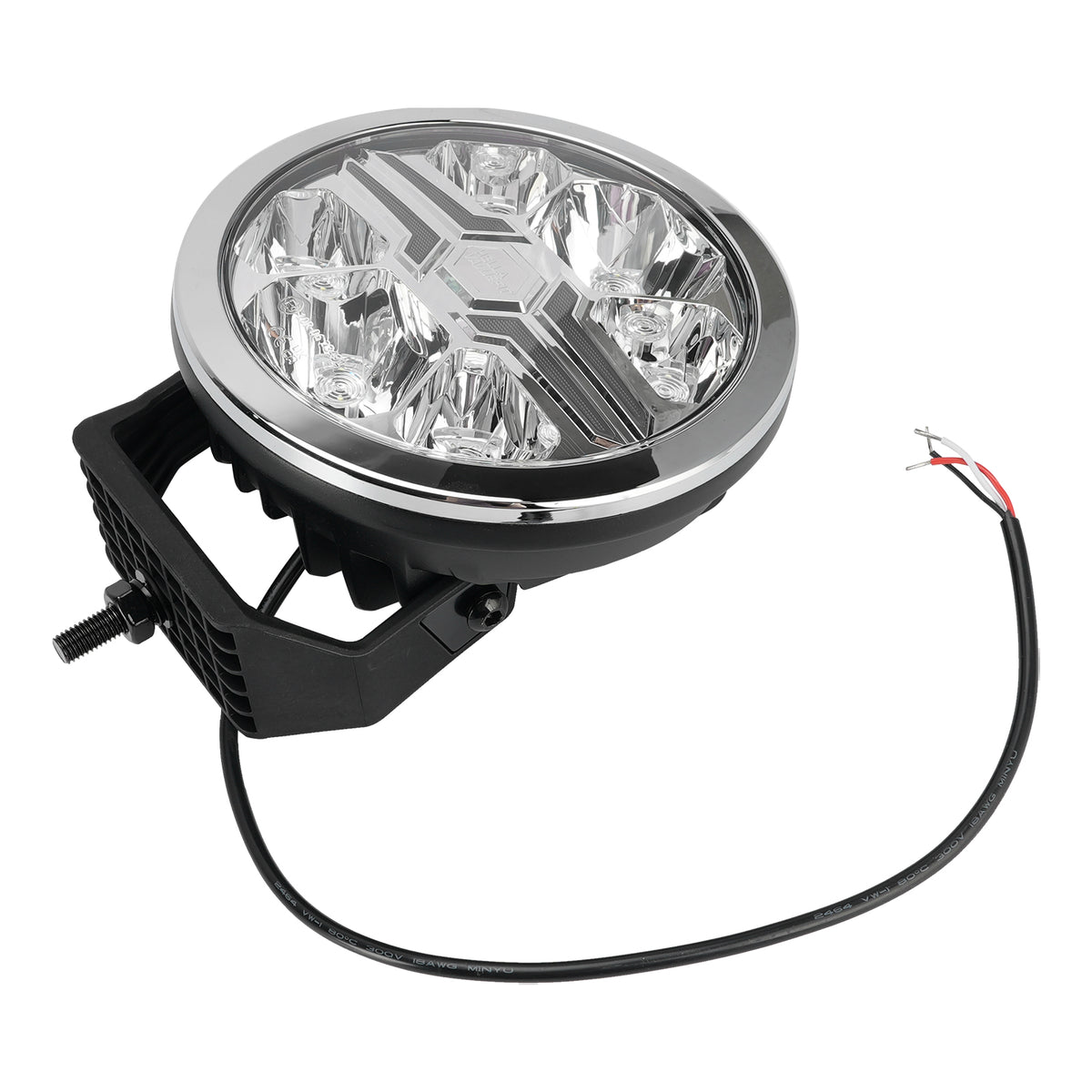 Round Auxiliary Lamp ValueFit 7" Ref.25 12/24V 22W 1670LM 6000K For HELLA