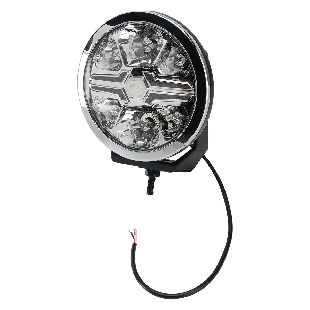 Round Auxiliary Lamp ValueFit 7" Ref.50 12/24V 36W 1800LM 6000K For HELLA