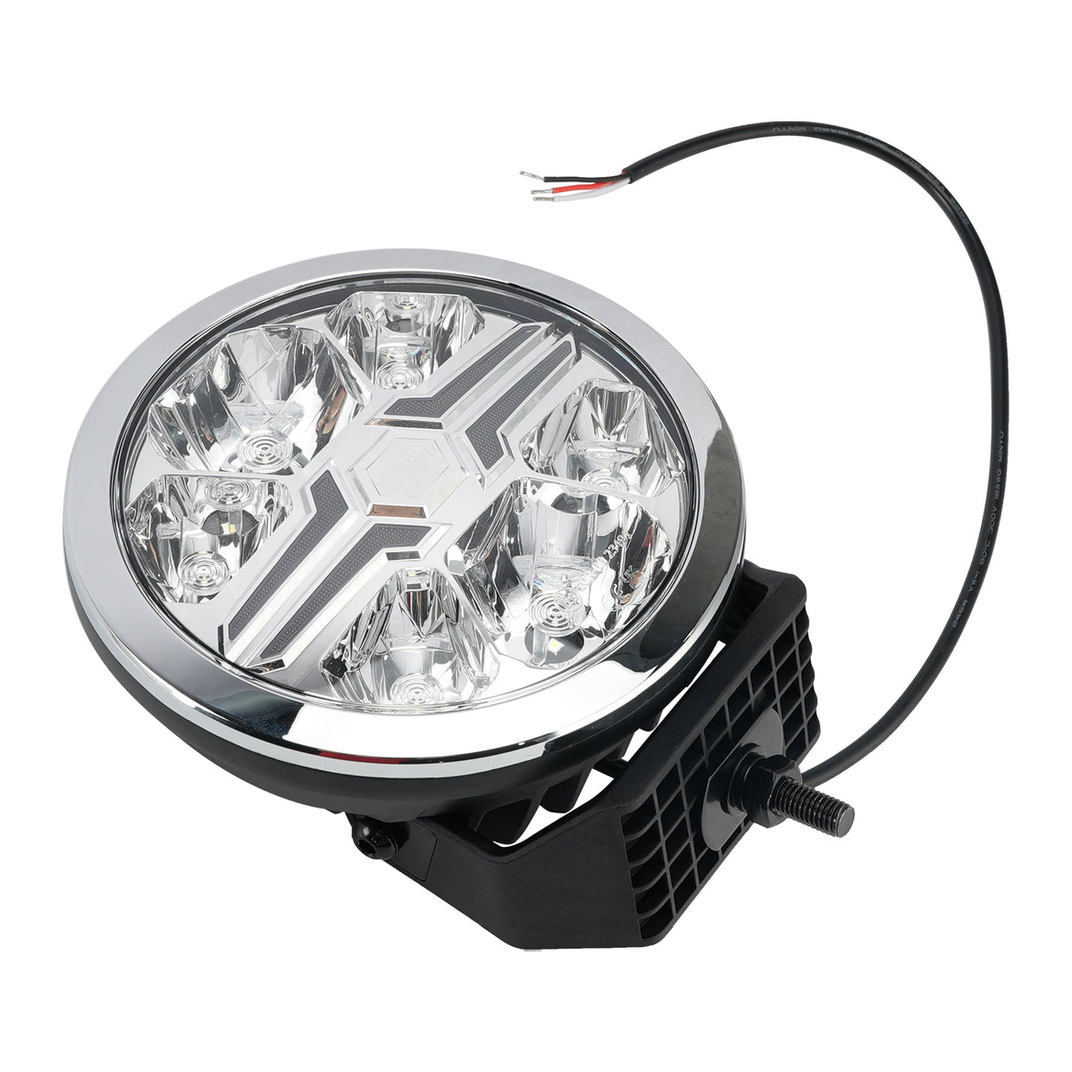 Round Auxiliary Lamp ValueFit 7" Ref.50 12/24V 36W 1800LM 6000K For HELLA