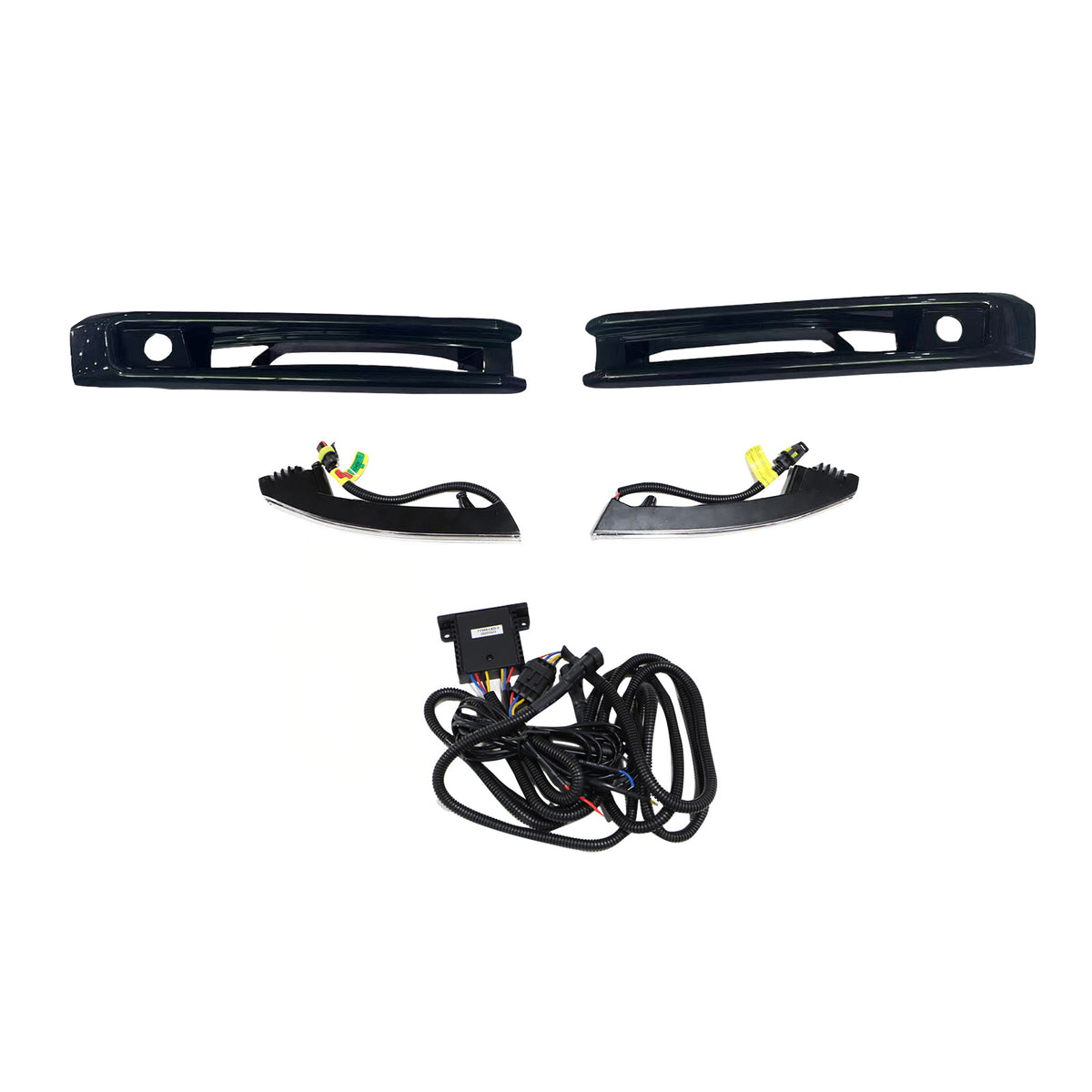 Front Bumper Fog Lights Frame Fit Mercedes G-Class W464 W463A G63 2019+