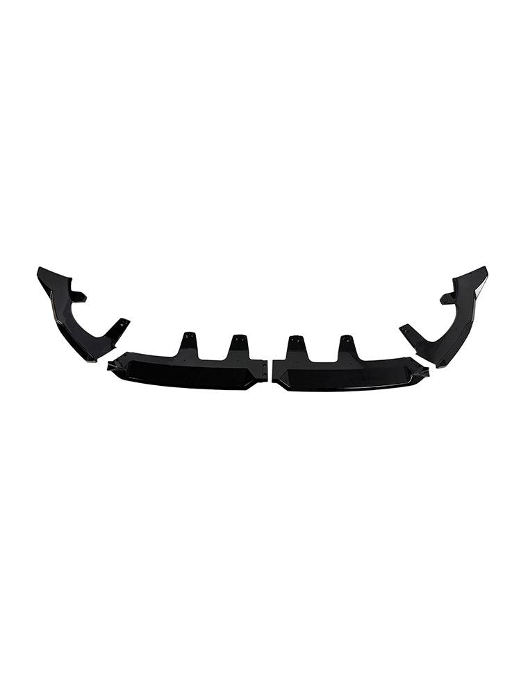 Gloss Black Front Bumper Lip Spoiler Splitter Fit BMW X3 G45 M-Sport 2025+