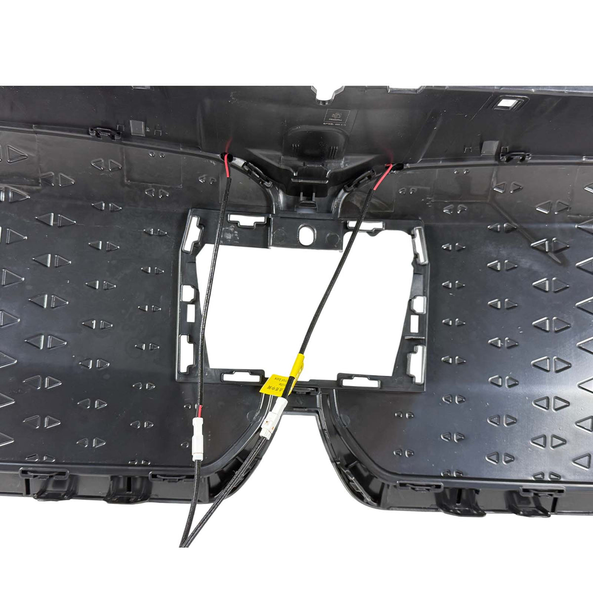 Black Front Bumper Grill Grille Fit BMW iX1 U11 2023-2025 W/LED Light