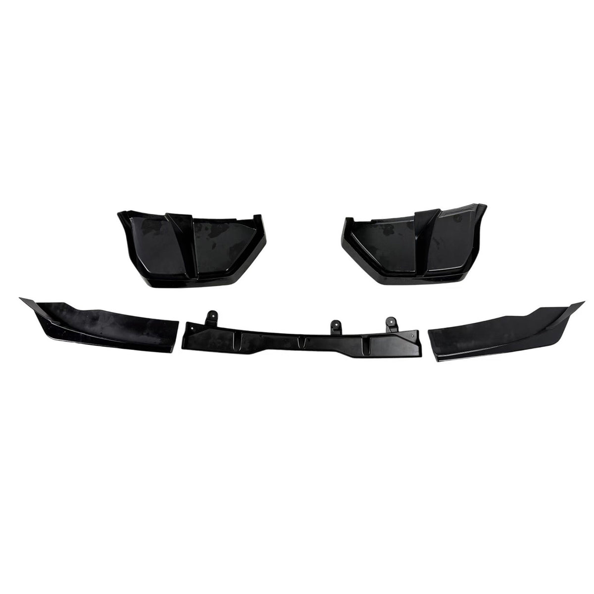Gloss Black Rear Bumper Diffuser Lip Fit BMW X3 G45 M-Sport 2025+